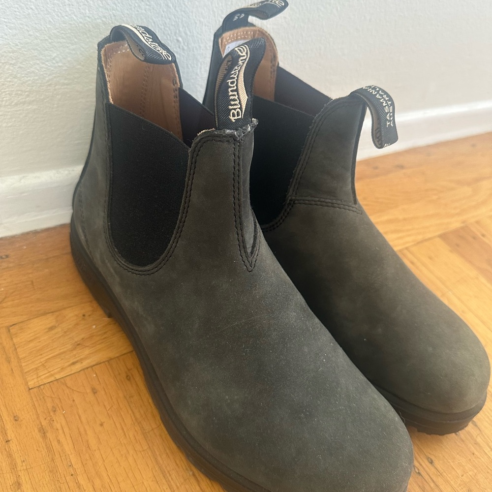 Blundstone Men's Rustic Black Chelsea Boots